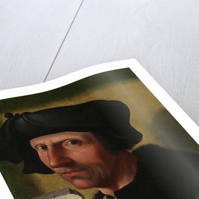 Portrait of the painter Jacob Cornelisz van Oostsanen by Anonymous