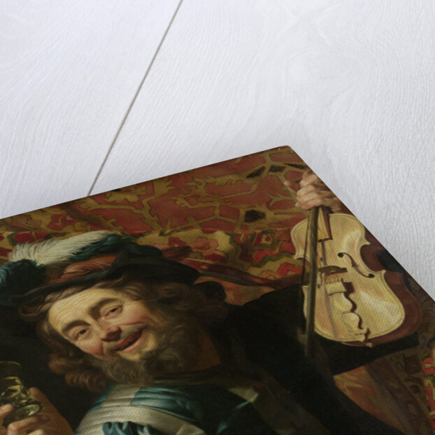 The Merry Fiddler by Gerard van Honthorst