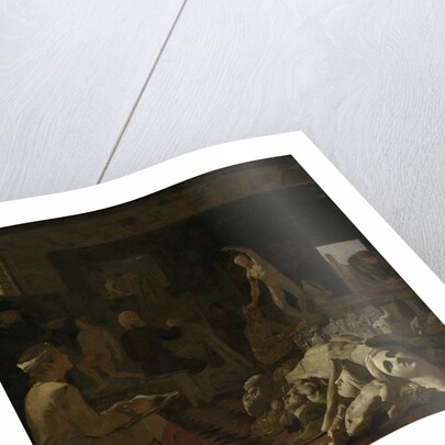 A Painter's Studio by Michael Sweerts