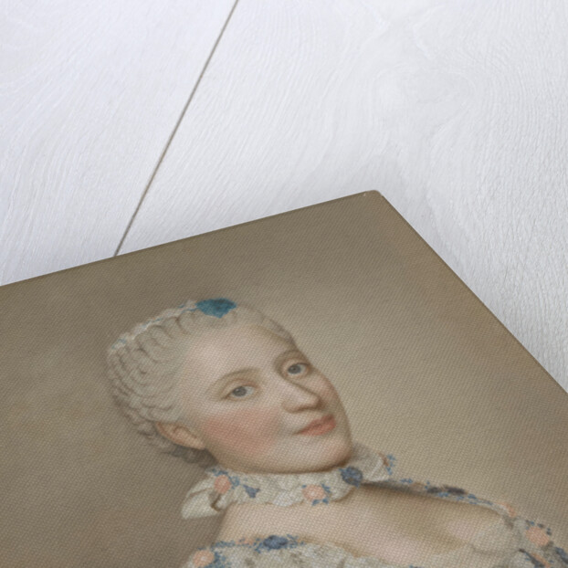 Portrait of Marie Josephe of Saxony by Jean-Etienne Liotard