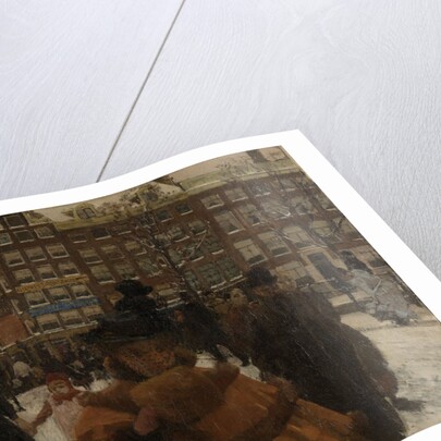 The Singel Bridge at the Palace in Amsterdam by George Hendrik Breitner