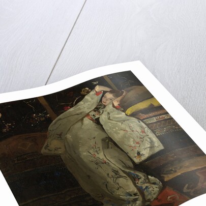 Girl in a White Kimono by George Hendrik Breitner