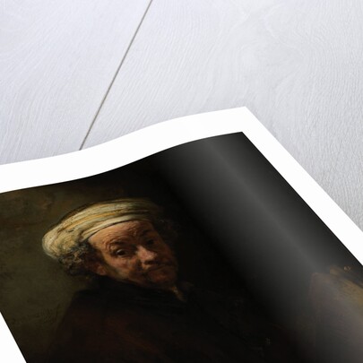 Self-portrait as the Apostle Paul by Rembrandt Harmensz. van Rijn