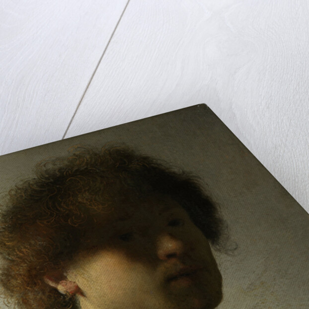Self-portrait by Rembrandt Harmensz. van Rijn