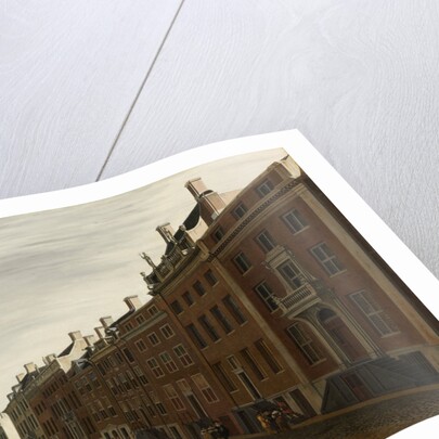 The 'Golden Bend' in the Herengracht by Gerrit Adriaensz. Berckheyde