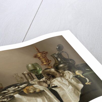 Still Life with a Gilt Cup by Willem Claesz. Heda