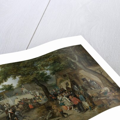 Prince Maurice and Frederick Henry at the Valkenburg Horse Fair The Netherlands by Adriaen Pietersz. van de Venne