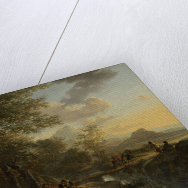 Italian Landscape with a Draughtsman by Jan Both