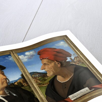 Portraits of Giuliano and Francesco Giamberti da Sangallo by Piero di Cosimo