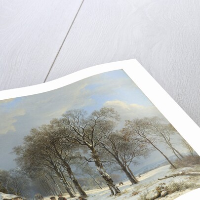 Winter Landscape by Barend Cornelis Koekkoek