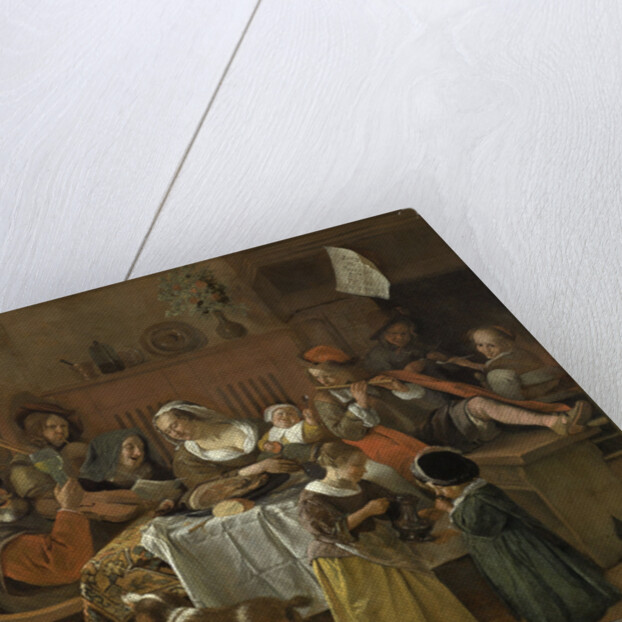 The Merry Family by Jan Havicksz. Steen