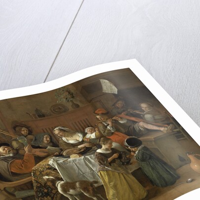 The Merry Family by Jan Havicksz. Steen