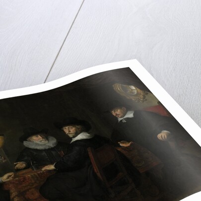The governors of the Kloveniersdoelen Amsterdam by Govert Flinck