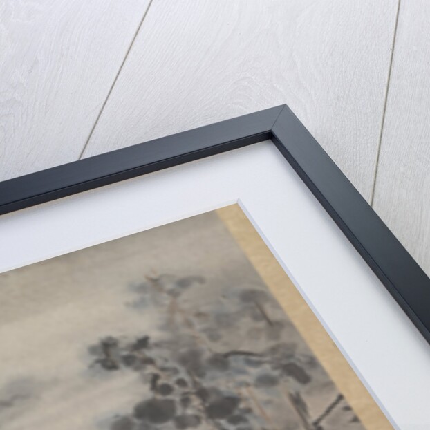 Painting, art of Chinese finger painting, landscape China by Gao Qipei