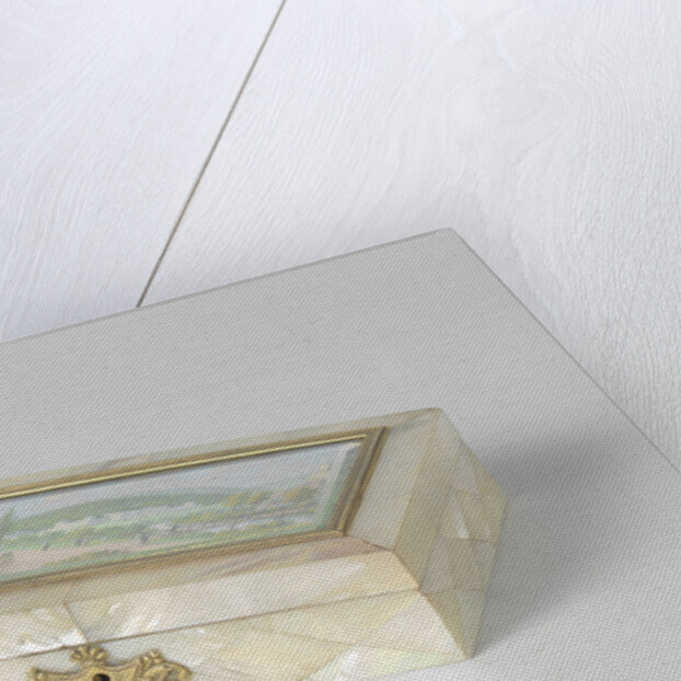 Sewing kit in mother of pearl box, Balthasar Wigand by Anonymous