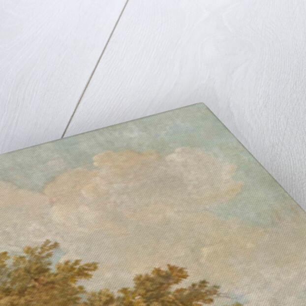 Three wall hangings with a Dutch landscape by Jurriaan Andriessen