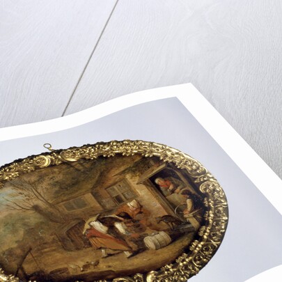 Woman Peddling Wares by Anonymous