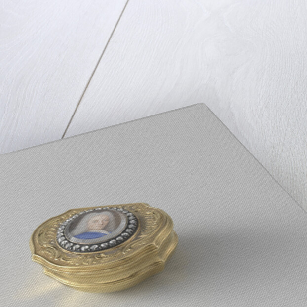 Snuff Box with Portrait of Nicholas Pancras by Perpète Evrard