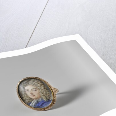Ring with self-portrait, Bernard Picart by Anonymous