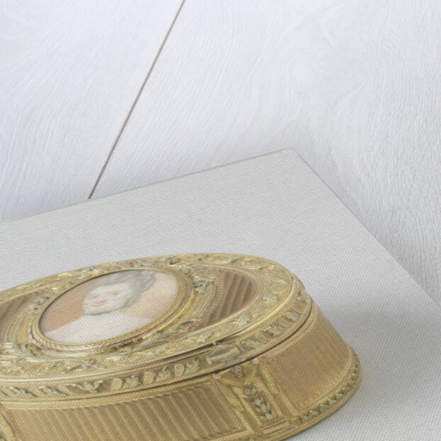Snuff Box with Portrait of Anna of Barnevelt, Nicolas-Augustin Delions by Anonymous