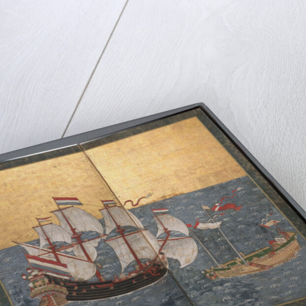 Japanese screen by Genkei-school Nagasaki