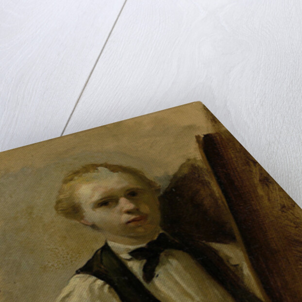 Self-Portrait in Front of the Easel by Albert Neuhuys