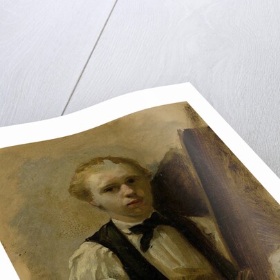 Self-Portrait in Front of the Easel by Albert Neuhuys