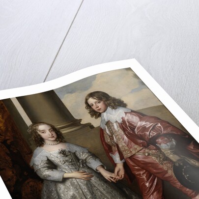 William II, Prince of Orange, and his Bride, Mary Stuart by Anthony van Dyck