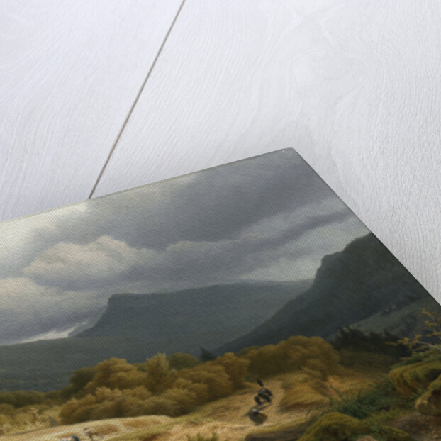 Cemetry of Baden-Baden, Germany by Pierre Louis Dubourcq