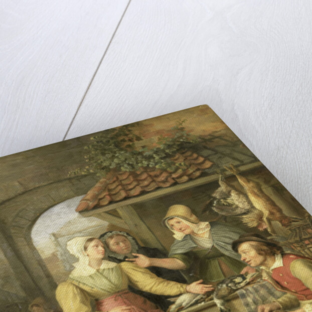 A Game Market by Willem Jodocus Mattheus Engelberts