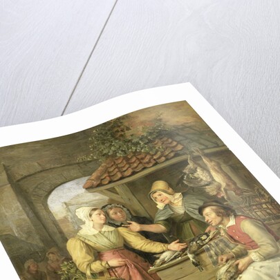 A Game Market by Willem Jodocus Mattheus Engelberts