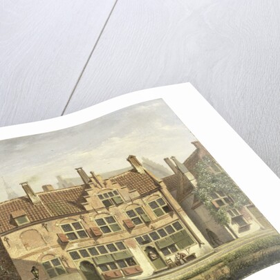 A Street in Amersfoort, The Netherlands by Johannes Jelgerhuis