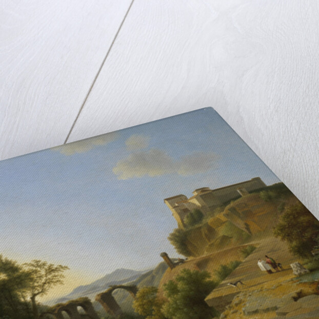The Gulf of Naples with the Island of Ischia in the Distance, Italy by Josephus Augustus Knip