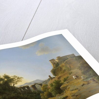 The Gulf of Naples with the Island of Ischia in the Distance, Italy by Josephus Augustus Knip