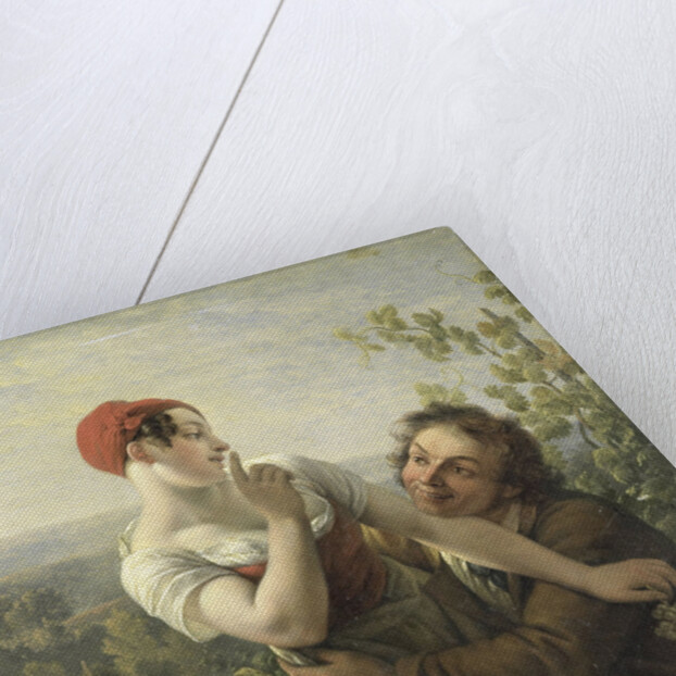 The Amorous Vineyard Laborer by Peter Paul Joseph Noël