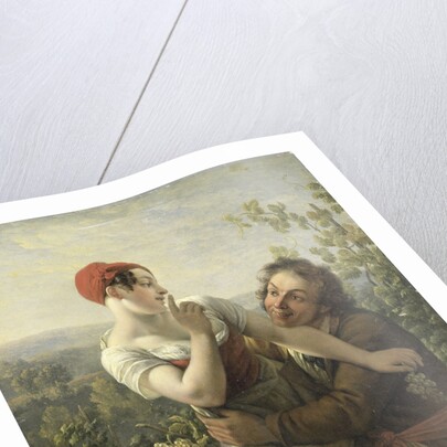 The Amorous Vineyard Laborer by Peter Paul Joseph Noël