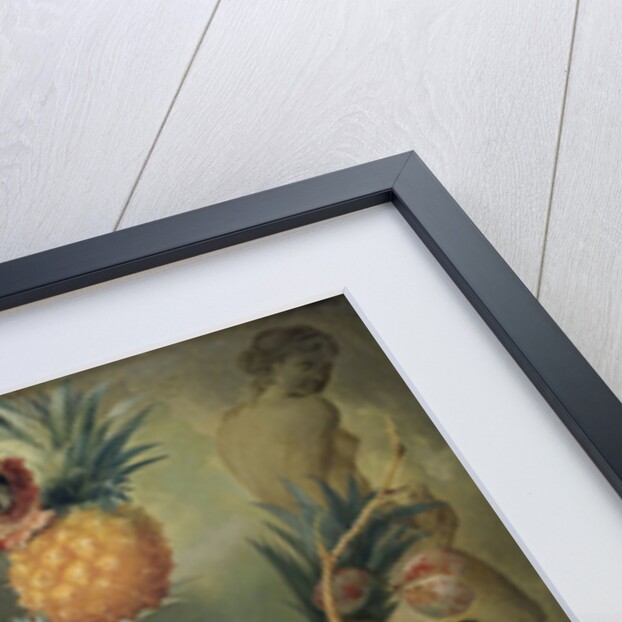 Still Life with Flowers, Fruit and Birds by Jan van Os