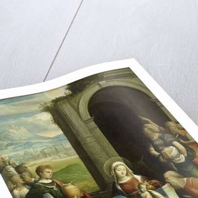 Adoration of the Magi by Benvenuto Tisi da Garofalo