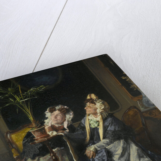 Under the palms by Alexander Hugo Bakker Korff