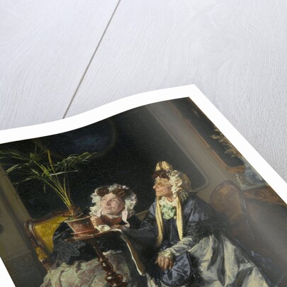 Under the palms by Alexander Hugo Bakker Korff