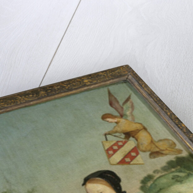 Memorial Panel with Nine Female Portraits by Master of Alkmaar