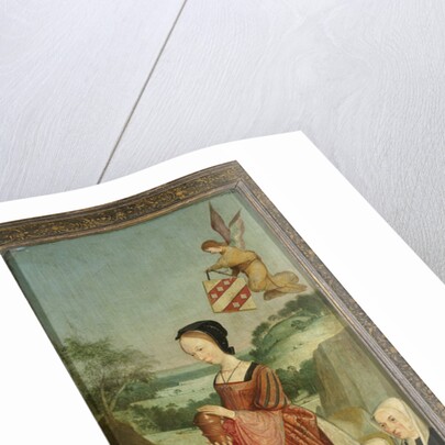 Memorial Panel with Nine Female Portraits by Master of Alkmaar