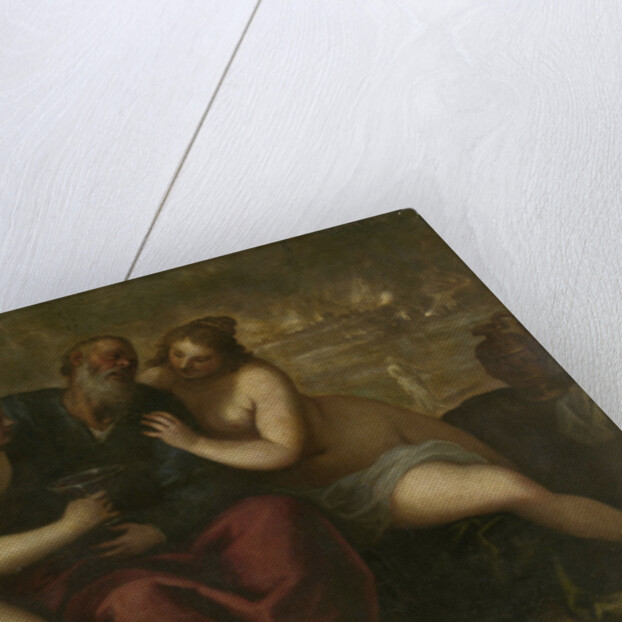 Lot and his Daughters by Jacopo Palma