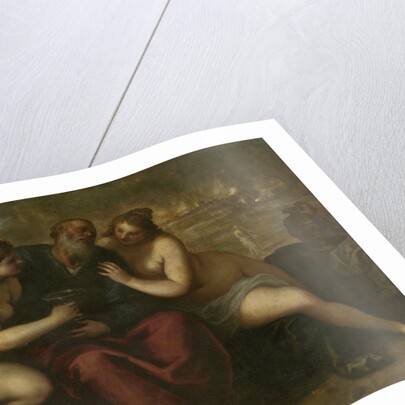 Lot and his Daughters by Jacopo Palma