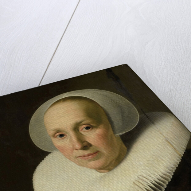 Portrait of Margriet Benningh, second Wife of Pieter Dircksz Hasselaer by Nicolaes Eliasz. Pickenoy