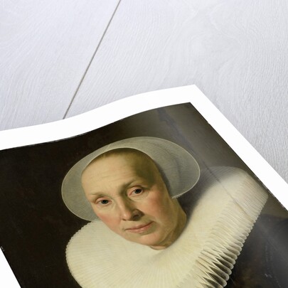 Portrait of Margriet Benningh, second Wife of Pieter Dircksz Hasselaer by Nicolaes Eliasz. Pickenoy
