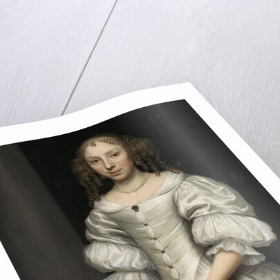 Portrait of a woman by Wallerant Vaillant