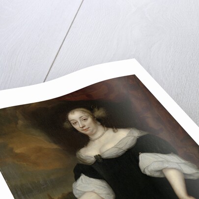 Portrait of Margaretha Munter, second Wife of Jacobus Trip by Lambertus Jansz. de Hue