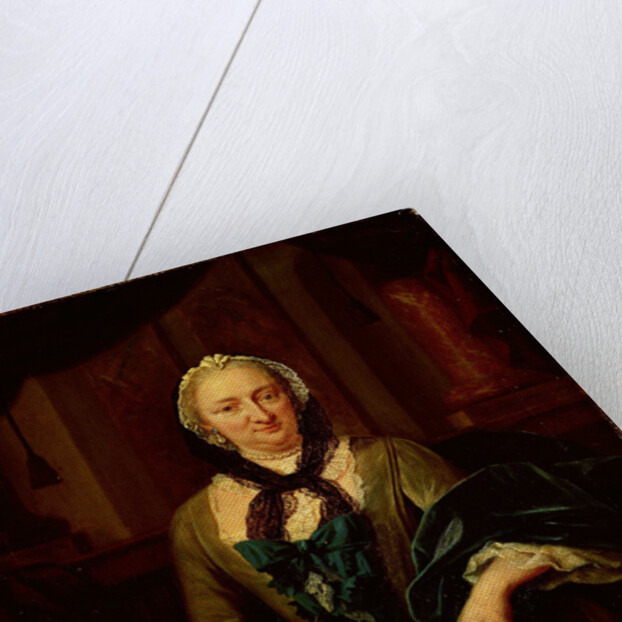 Portrait of Margaretha Trip, Wife of Hendrik van de Poll by Jan Maurits Quinkhard