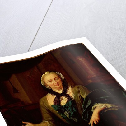 Portrait of Margaretha Trip, Wife of Hendrik van de Poll by Jan Maurits Quinkhard
